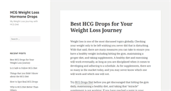 Desktop Screenshot of hcgweightlosshormonedrops.com