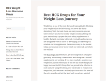Tablet Screenshot of hcgweightlosshormonedrops.com